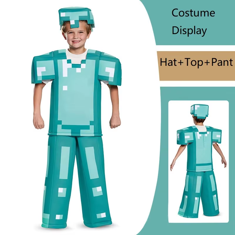 Kids Party Games - NEW Kids Cosplay Diamond Armor Game