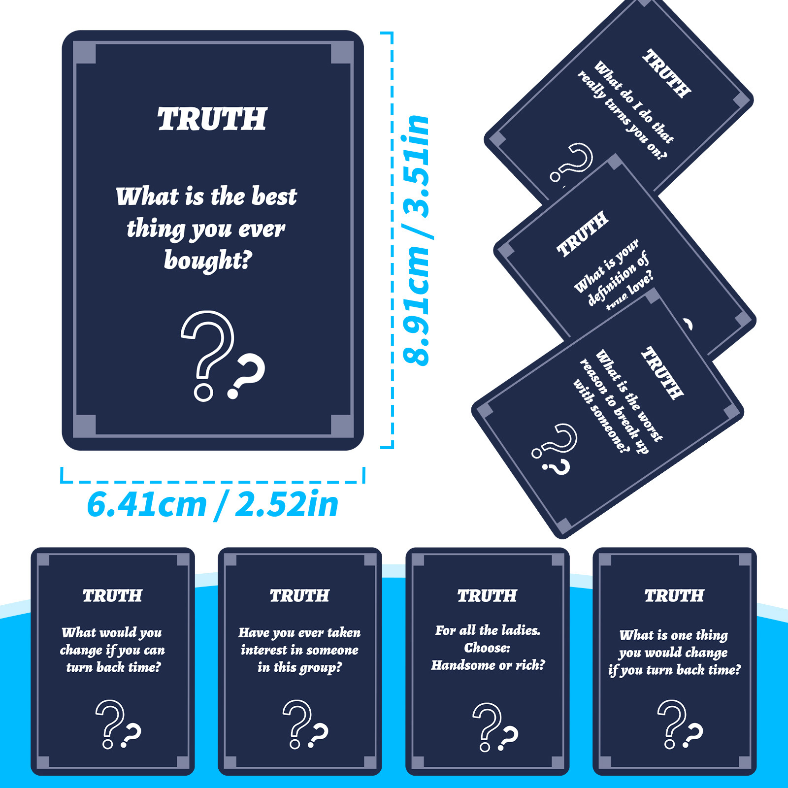 50Pcs Party Game Cards for Adu - Party Games Questions For Adults review and price