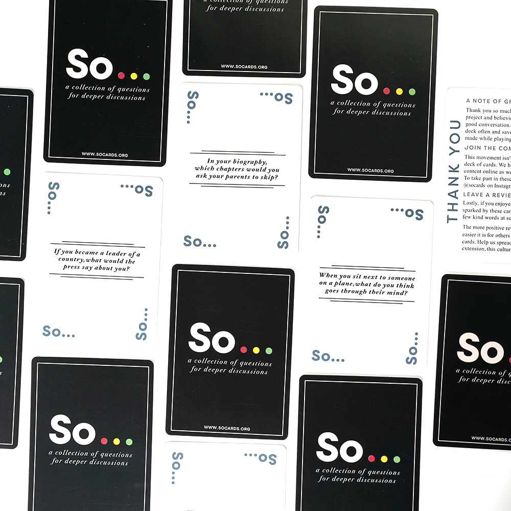 So Cards Conversation Starter  - Party Games Questions For Adults review and price
