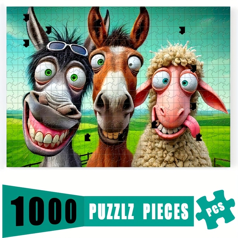 1000pcs Puzzle Game with Funny - Party Family Games review and price