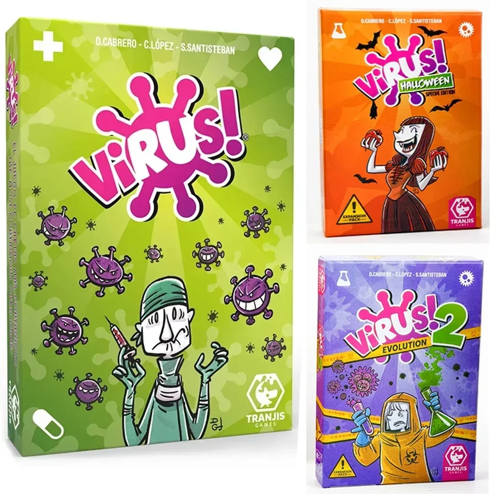 Virus Card Game The Contagious - Party Family Games review and price