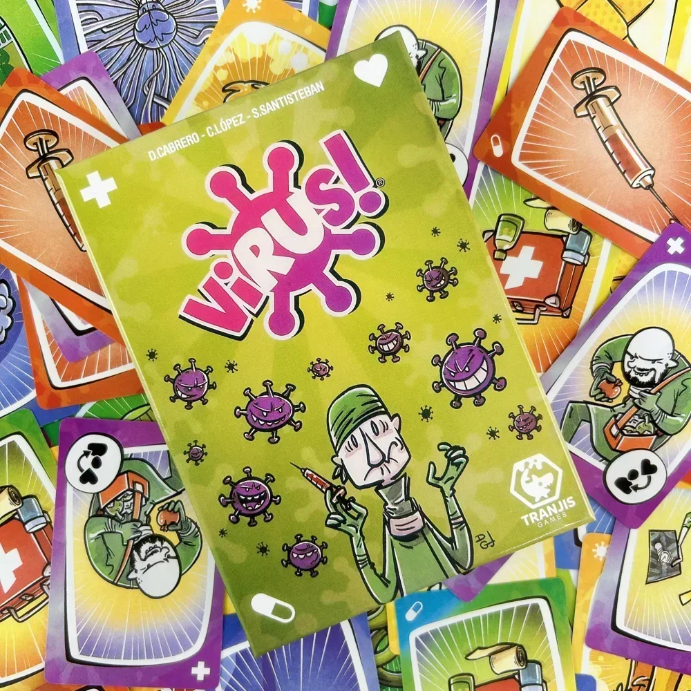 Virus Card Game The Contagious - Party Family Games review and price