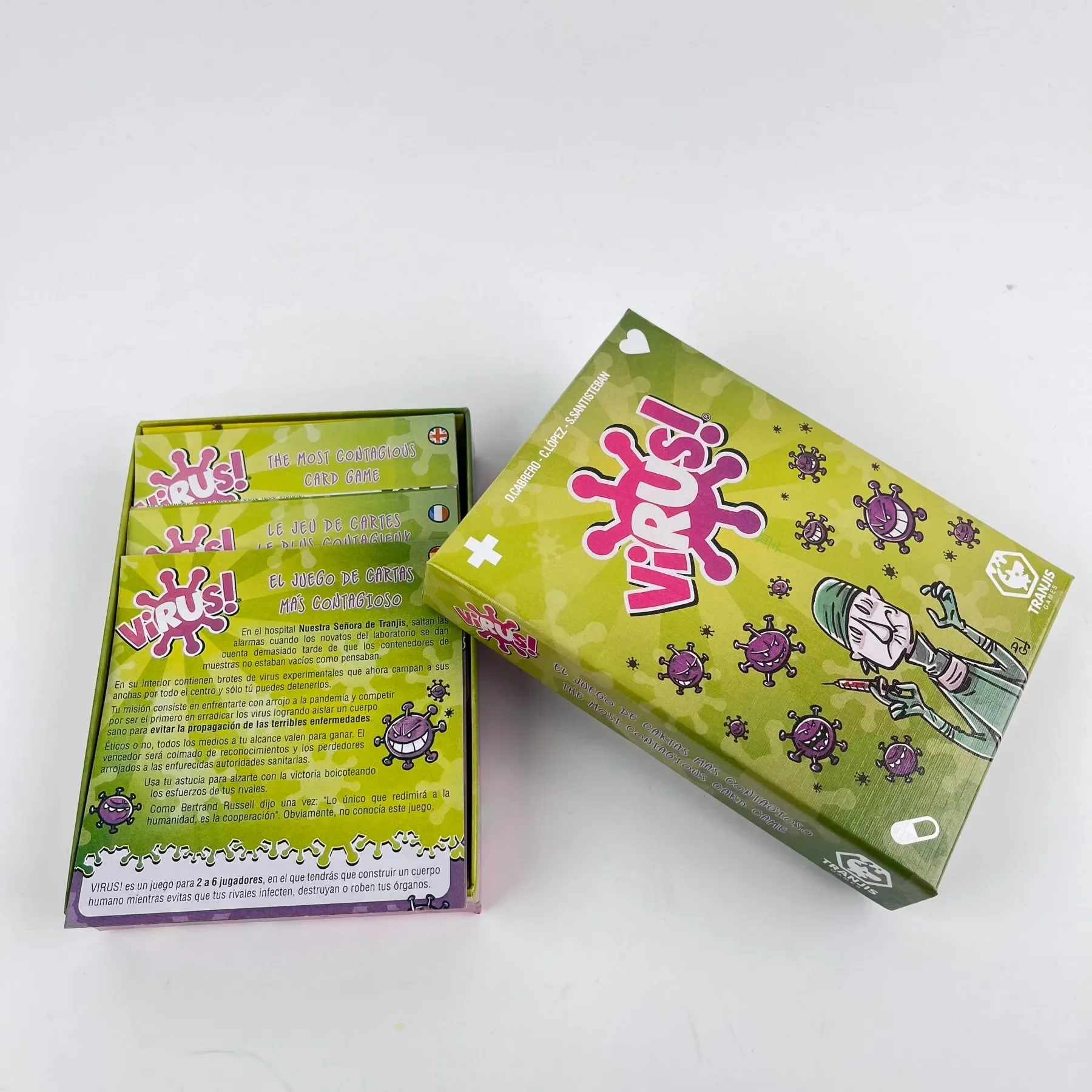 Virus Card Game The Contagious - Party Family Games review and price