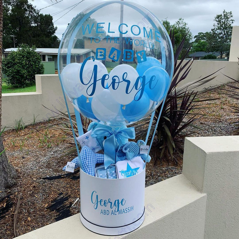Gift Hamper Balloon Box Set Ba - Party Games Baby Shower review and price