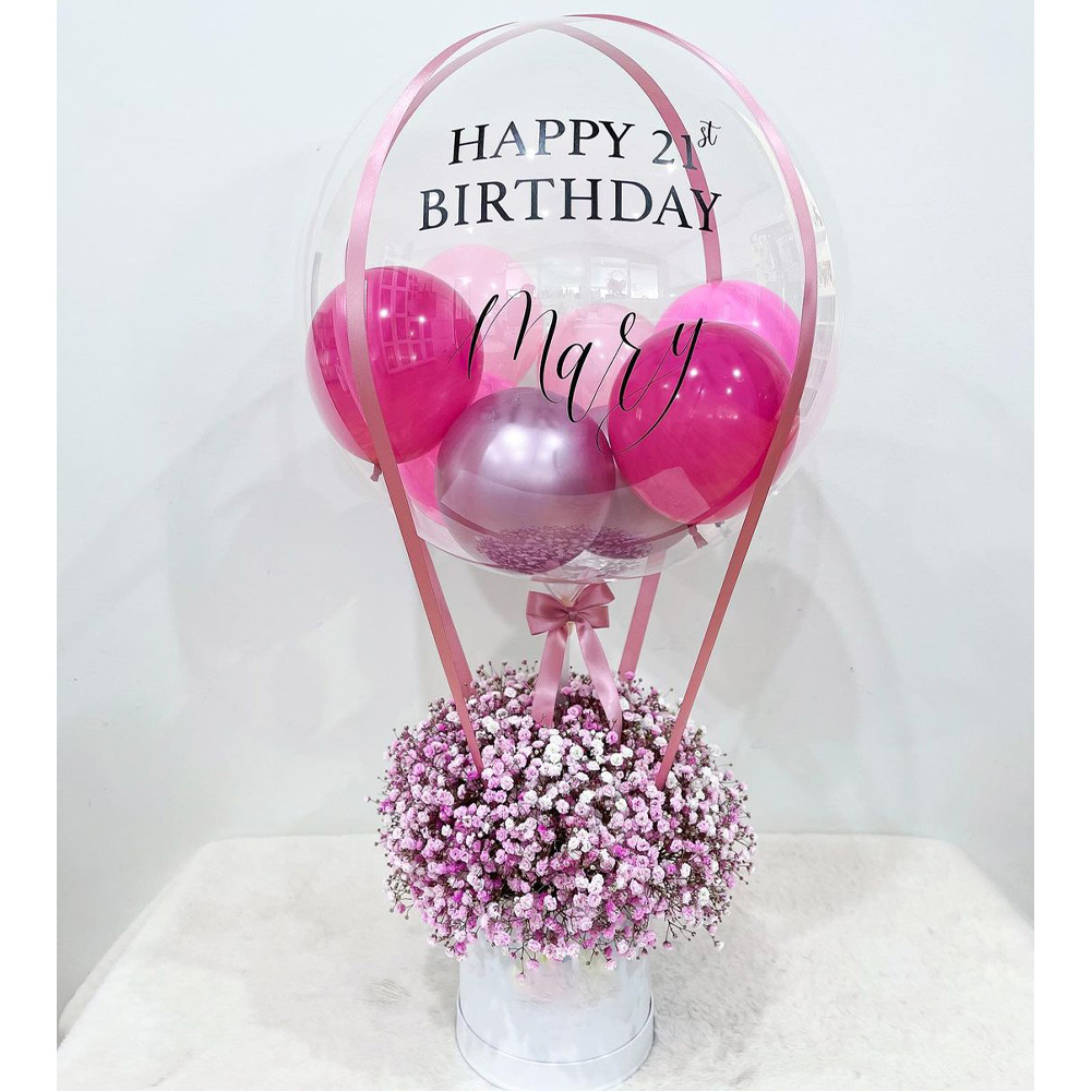 Gift Hamper Balloon Box Set Ba - Party Games Baby Shower review and price