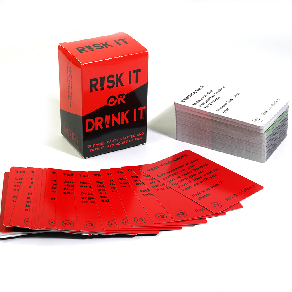 Risk It Or Drink It Fun Party  - Party Games Questions For Adults review and price