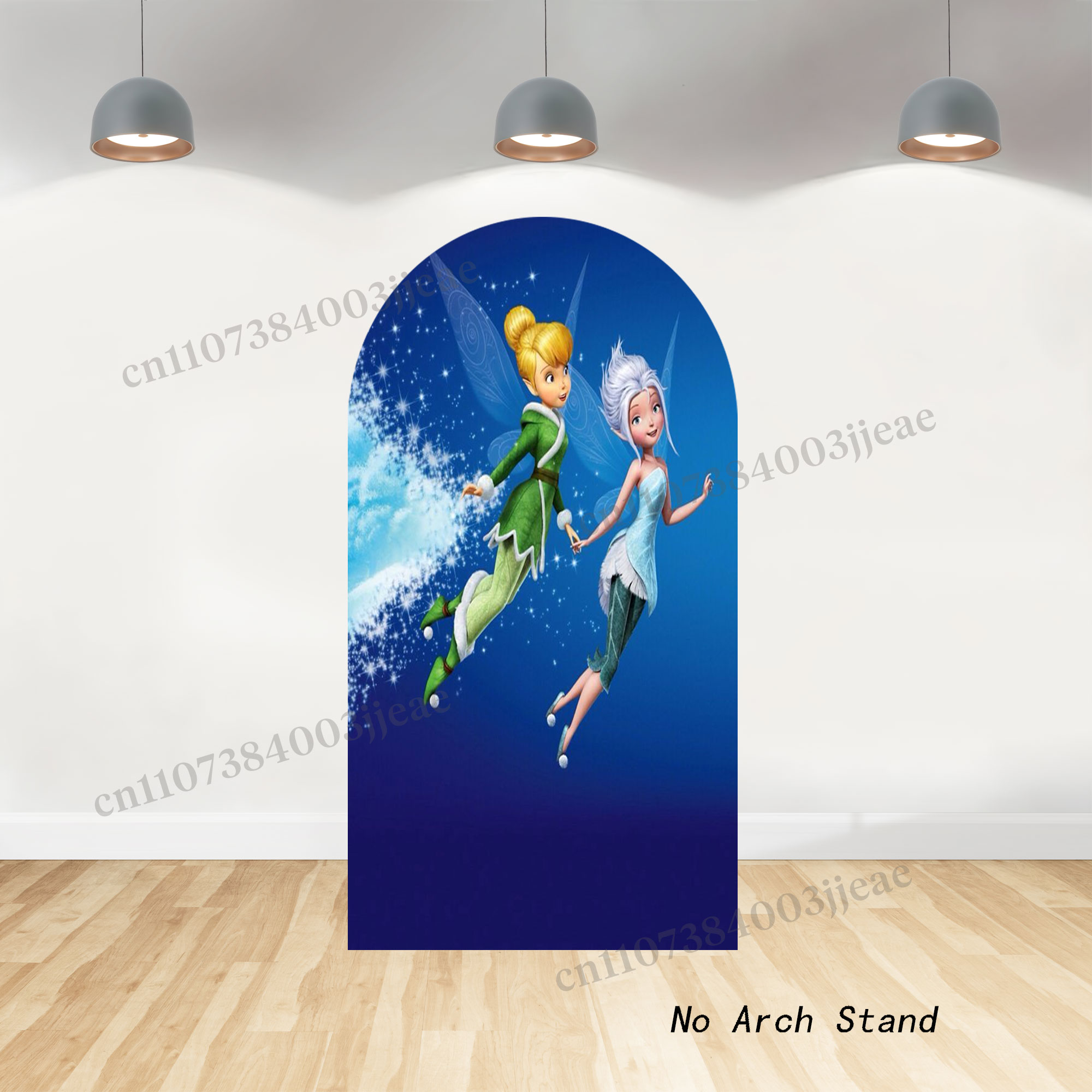Tinkerbell Arch Photo Backdrop - Party Games Baby Shower review and price