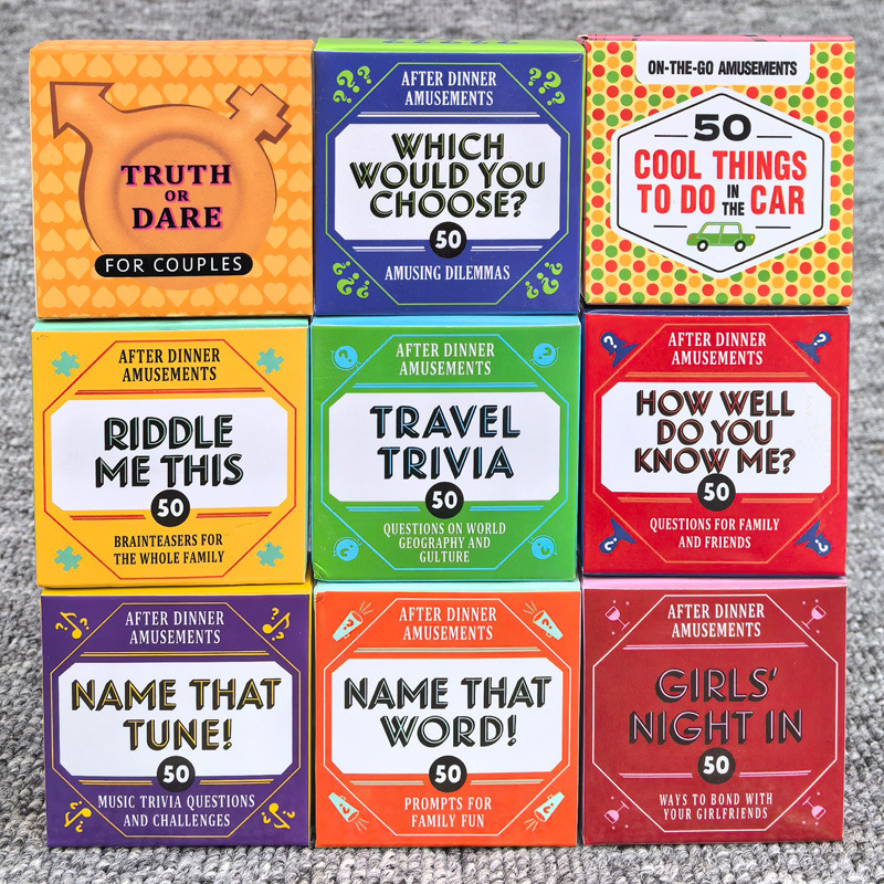50 Pieces After-Dinner Amuseme - Party Family Games review and price