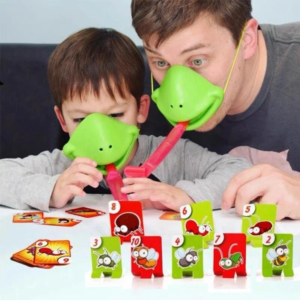 Frog Lizard Mask Wagging Tongu - Party Family Games review and price