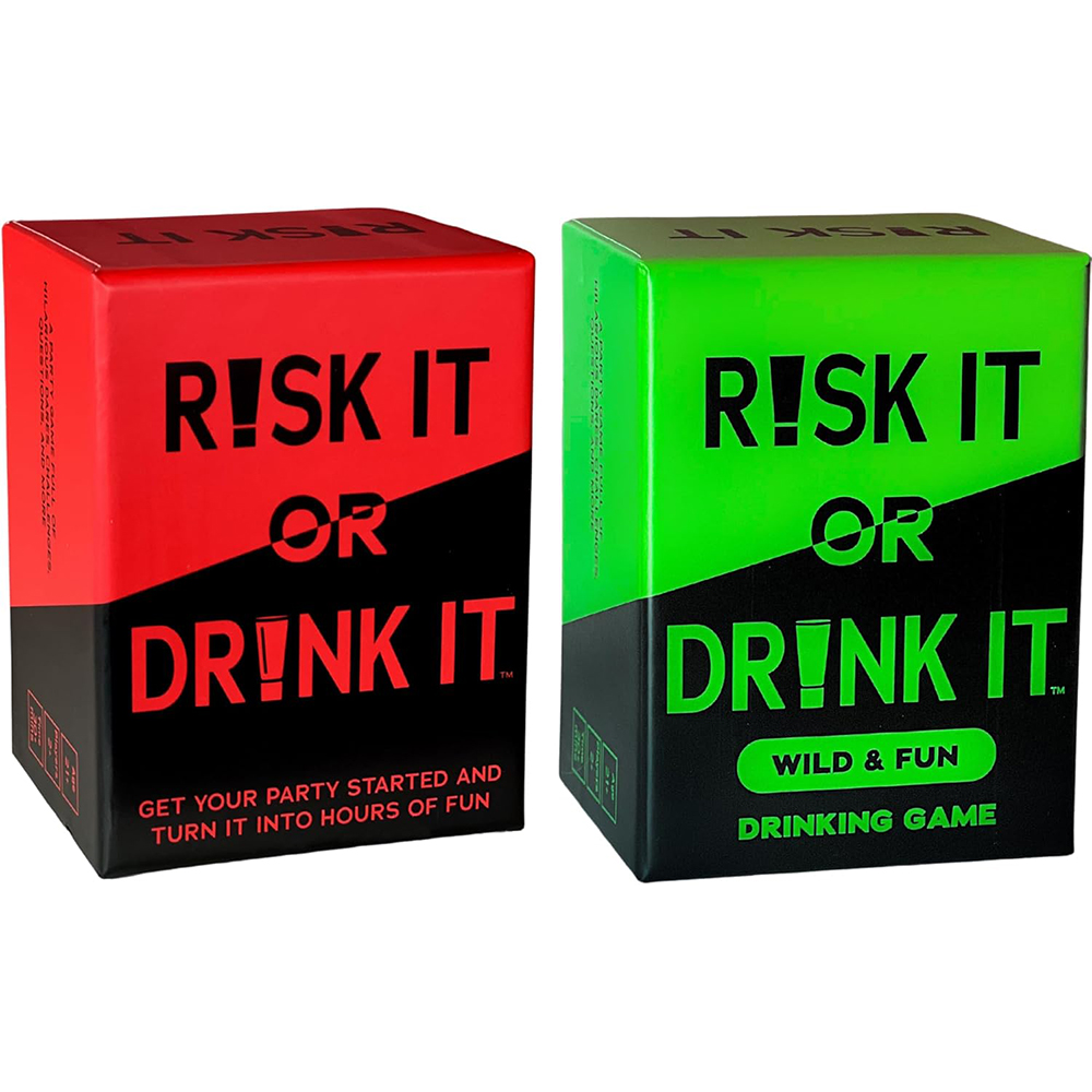 Risk It Or Drink It Fun Party  - Party Games Questions For Adults review and price