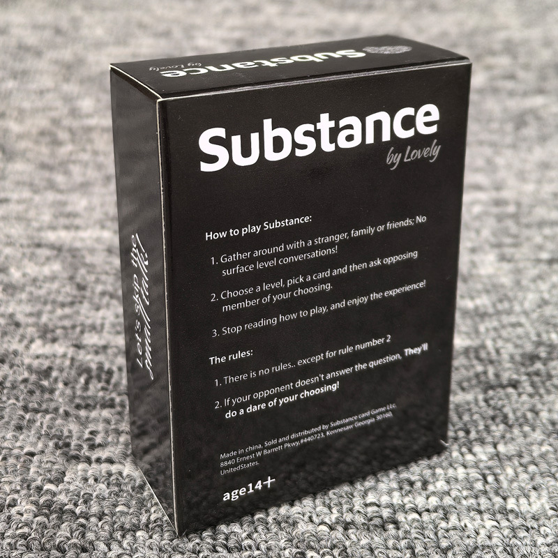 Substance by Lovely English Ed - Party Games Questions For Adults review and price
