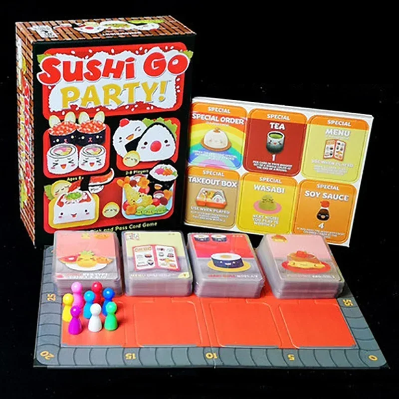 Sushi Go! & Sushi Go Party Car - Party Family Games review and price