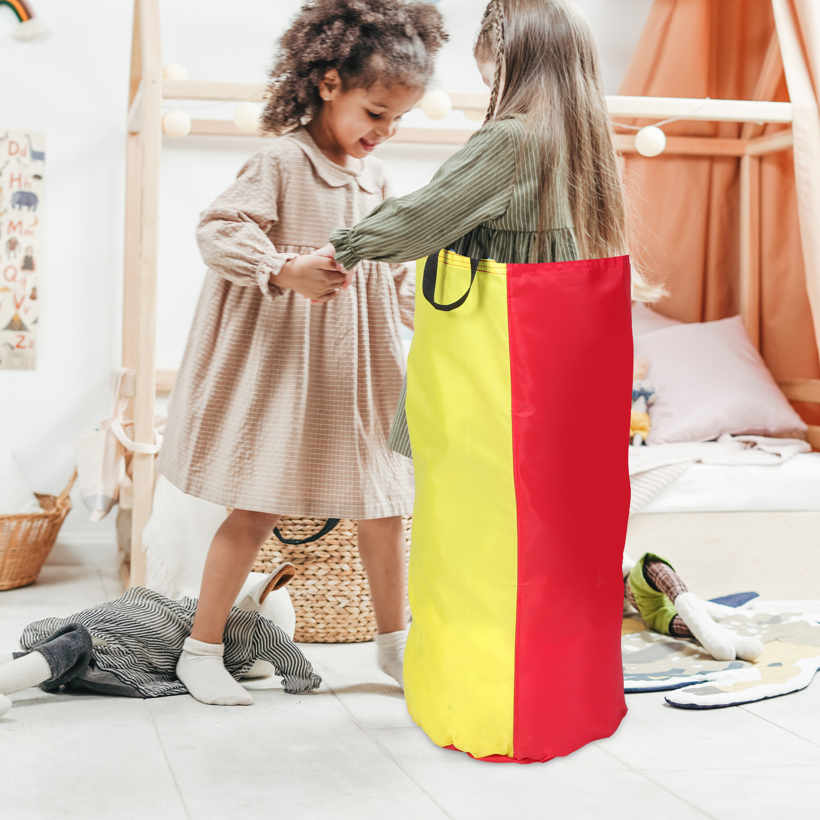 2Pcs Jumping Sack Race Bags Co - Party Games School review and price